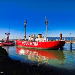 Lightship Columbia (WLV604), Oregon