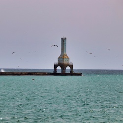 Port Washington Breakwater, Wisconsin